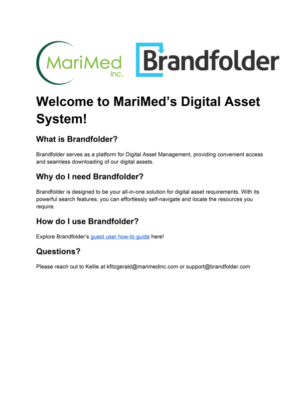 MariMed (Internal) logo | Welcome to MariMed’s Digital Asset System